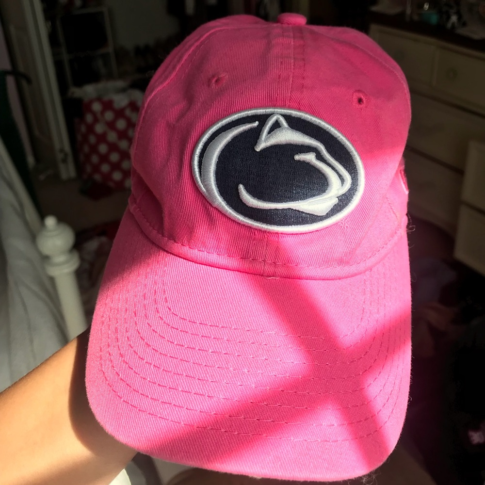 Pink Penn State Baseball Cap